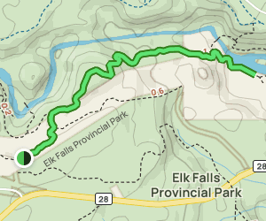 Millennium Trail From Elk Falls Trailhead Reviews Map British