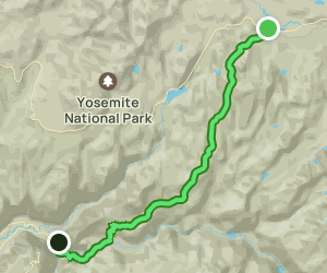 AllTrails Tuolumne Meadows To Yosemite Valley Via John Muir Trail 52