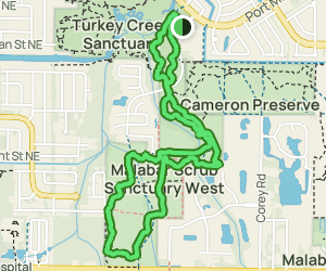 AllTrails Malabar Scrub Sanctuary - V1 Trail Us Florida Malabar Scrub Sanctuary West Red And Blue Trail Loop At Map 101720338 1689181316 300w250h En US I 1 Style 3 