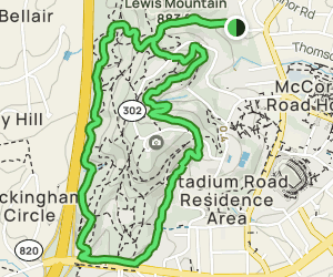 Poplar Ridge, Reactor, Upper and Lower Perimeter, and Rivanna Trail ...