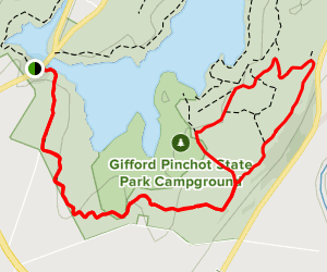 Lakeside, Ridge, Pinchot, Gravel, and Old Farm Trail Loop | Map, Guide ...