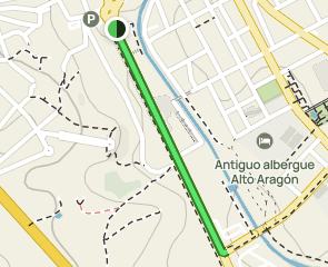 track Carril bici en Barbastro