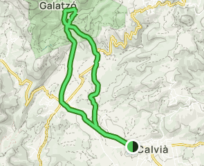 track Calvià - Torrent Galatzó - Finca Galatzó - Es Capdella