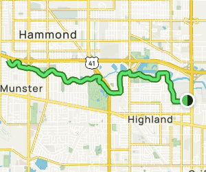 Little Calumet River Levee Trail - West: 16 Reviews, Map - Indiana ...