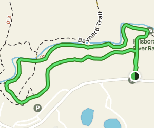 Map of River Rapids Nature Trail - Florida