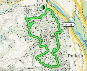 track Bosc de Manhivern - Mirador de les Planes - Roca de Droc