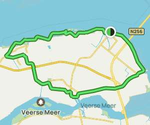 Fietsroute Noord-Beveland Colijnsplaat - Geersdijk - Wissenkerke: 4 ...