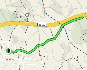 track Camí de Canet - Sant Cebrià