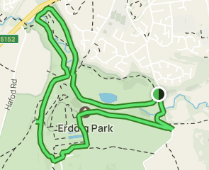 River Clywedog, Cup and Saucer Waterfall and Erddig Park Circular: 58 ...