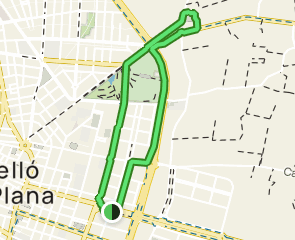 track Calle Columbretes - Basílica de Nuestra Señora del Lledó - Ronda Norte