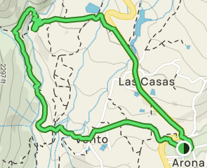 track Arona - Las Casas - Vento