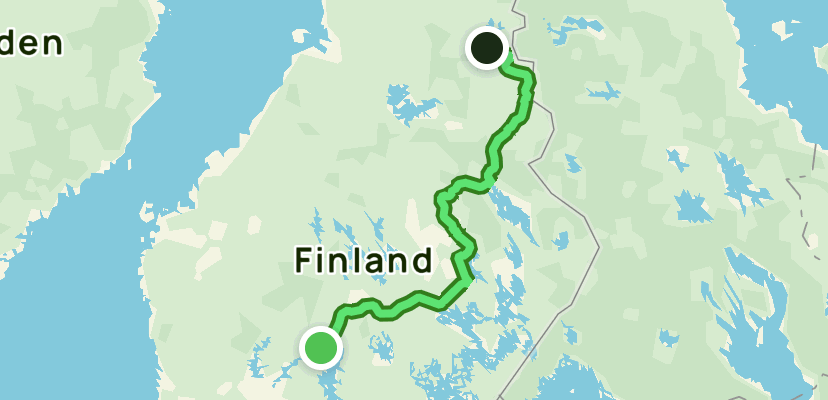 route 75 cycle route map