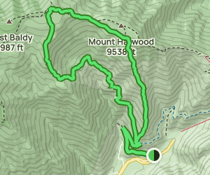 Mount San Antonio, Ski Hut, and Falls via Baldy Bowl Trailhead: 348 ...