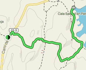 track Cala Saler d'en Patet