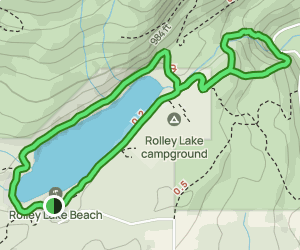 Rolley Lake and Falls Loop: 625 Reviews, Map - British Columbia, Canada ...