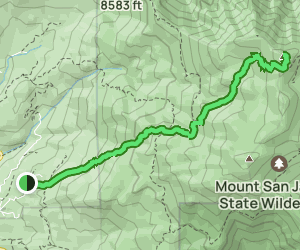 Marion Mountain to San Jacinto - V1 Trail Us California Marion Mountain To San Jacinto At Map 123063850 1689184483 300w250h En US I 1 Style 3 