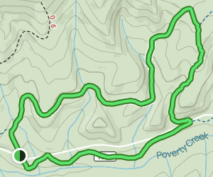 Trillium, Skullcap, and Poverty Creek Trail Loop: 12 Reviews, Map ...