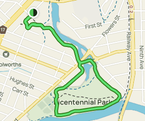 bicentennial bikeway map