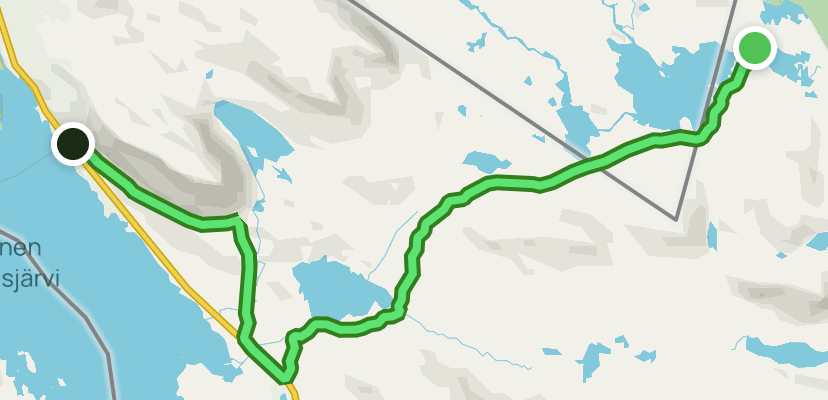 E1 Finland Section 26 (Arctic Trail): Saarijärvi - Kilpisjärvi: 6 Reviews,  Map - Lapland, Finland | AllTrails