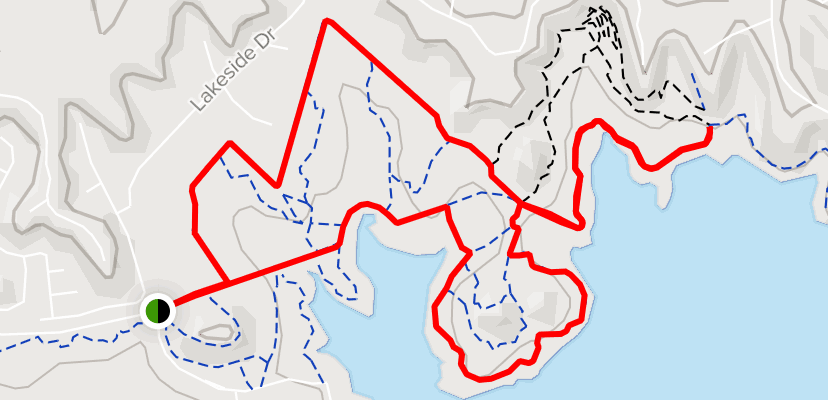 dana peak mountain bike and equestrian trails