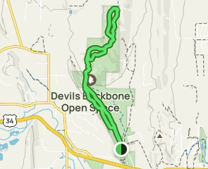 Devil's Backbone Trail: Extended Route, Colorado - 730 Reviews, Map ...