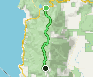 Tahoe Rim Trail (TRT): Spooner Summit to Kingsbury Grade | Map, Guide ...