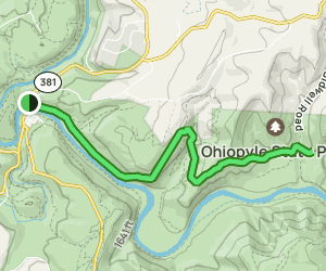 Laurel Highlands Hiking Trail: Ohiopyle to Bidwell: 573 Reviews, Map