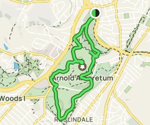 arnold arboretum bike path