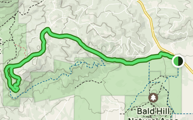 OSU to Bald Hill, Oregon - 159 Reviews, Map