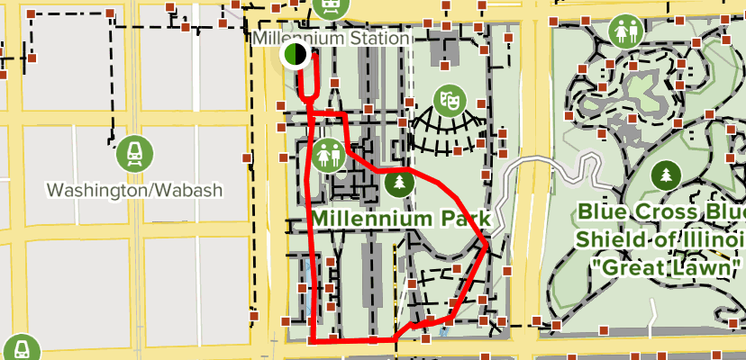 Millennium Parking Garage Map | Dandk Organizer