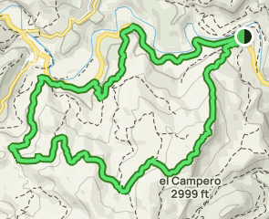 track Arañuel - Collado del Canturro