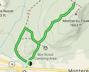 Monterey Peak Trail via Billy Yank and Johnny Reb Trail , Pennsylvania ...