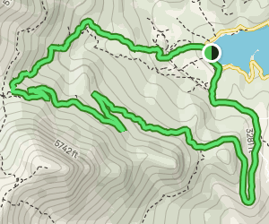 Doxa Lake - Kinigos Col - Kerkena Spring Loop | Map, Guide ...