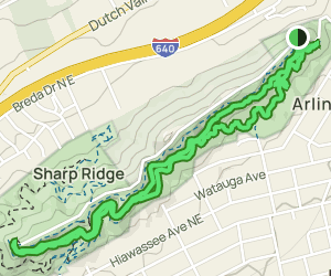 sharps ridge mountain bike trails