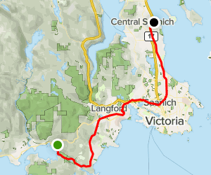 Galloping Goose Regional Trail to Lochiside Regional Trail | Map, Guide