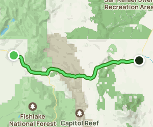 Utah Highway 24 Scenic Byway: Loa to Hanksville: 34 Reviews, Map - Utah ...