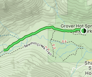 Grover Hot Springs State Park Waterfall Trail: 237 Reviews, Map ...