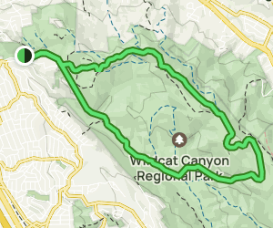 Wildcat Creek, Havey Creek, San Pablo Ridge, and Belgum Loop: 1115 ...