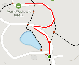 Wachusett Mountain Summit and Observation Tower  Map, Guide 