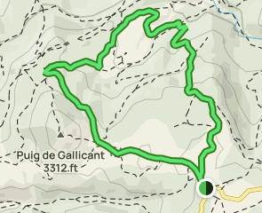 track Boscos de la Font de Verdú - Torre del Manuel