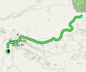 Box Canyon OHV Trail Map