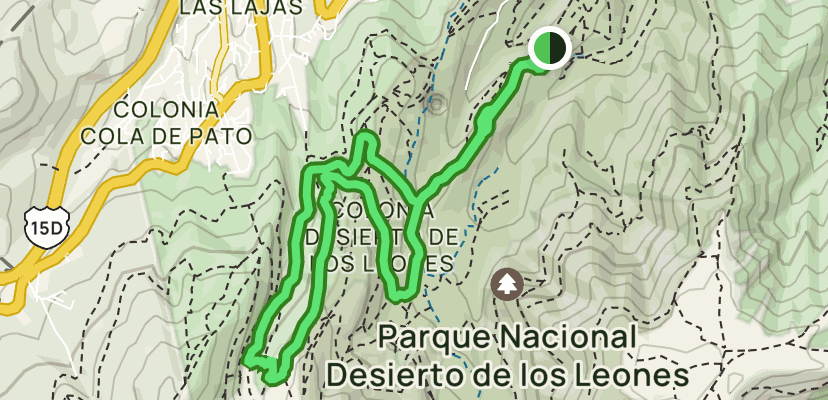 Las Pozas del Desierto de los Leones: 10 Reviews, Map - Mexico City, Mexico  | AllTrails