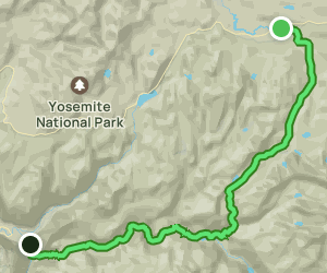 Tuolumne Meadows to Yosemite Valley via PCT, JMT, Rafferty Creek Trail ...