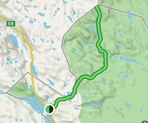 Nordkalott Trail (Arctic Trail): Kilpisjärvi - Halti: 4 Reviews, Map ...