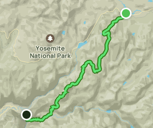 Tuolumne to Yosemite Valley via Cathedral Lakes to Clouds Rest: 37 ...