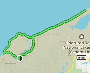 Mosquito River and North Country Trail, Michigan - 89 Reviews, Map ...