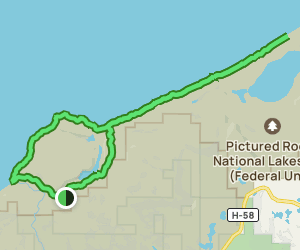 AllTrails Mosquito River and - V1 Trail Us Michigan Pine Bluff Campground Via Mosquito River And North Country Trail At Map 161043783 1689190235 300w250h En US I 1 Style 3