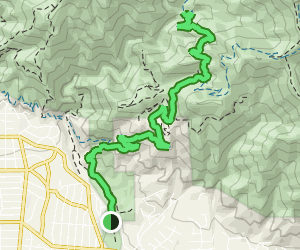 Mount Wilson Road and Idlehour Trail to Idlehour Campground: 183 ...