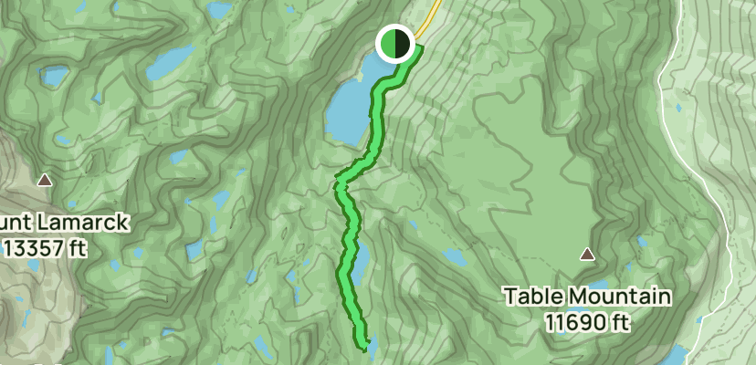 Sabrina Basin Trail to Donkey Lake: 103 Reviews, Map - California |  AllTrails
