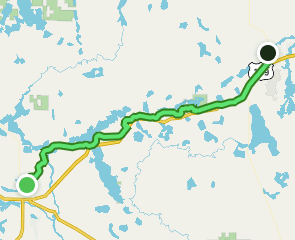 Printable Map Of Mesabi Bike Trail
